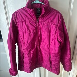 The North Face Pink Puffer Jacket